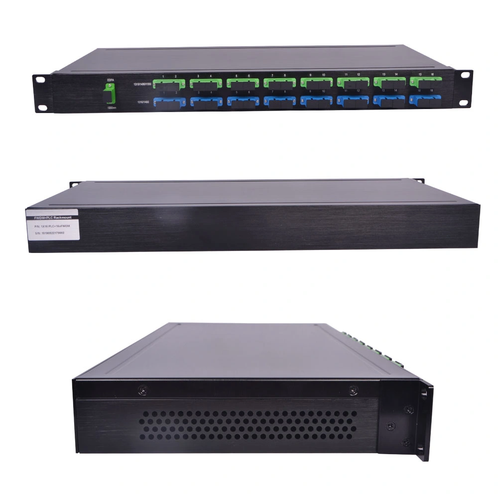 Rack Mount FTTX 1310/1490/1550nm CWDM/Fwdm/DWDM