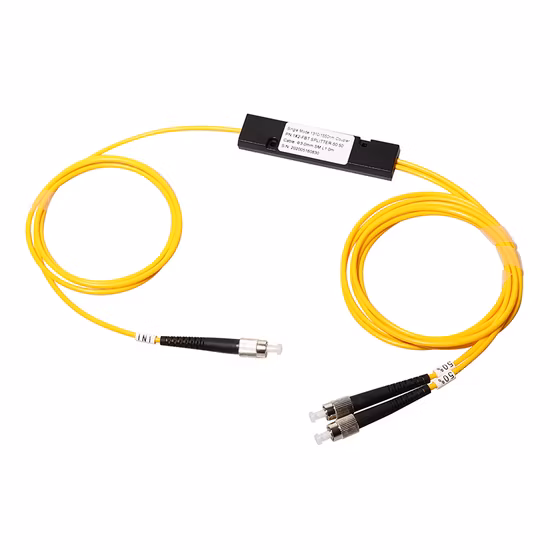 Coupleur unimodal optique du connecteur 1310/1550/1490nm Fbt du SM LC de diviseur de PLC de fibre de boîte d'ABS