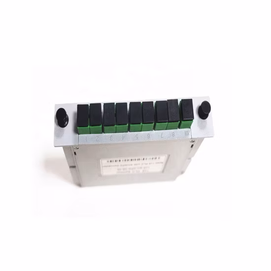 Type de cassette de diviseur optique de fibre de FTTH diviseur Sc RPA Upc coupleur de diviseur de PLC