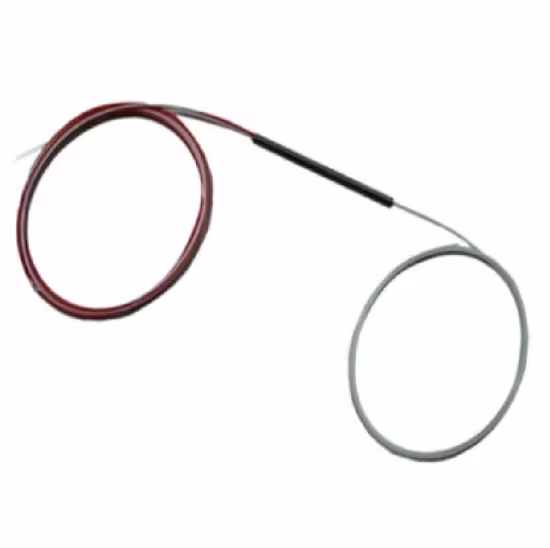 Coupleur Fbt à fibre optique 1*2 avec tube en acier